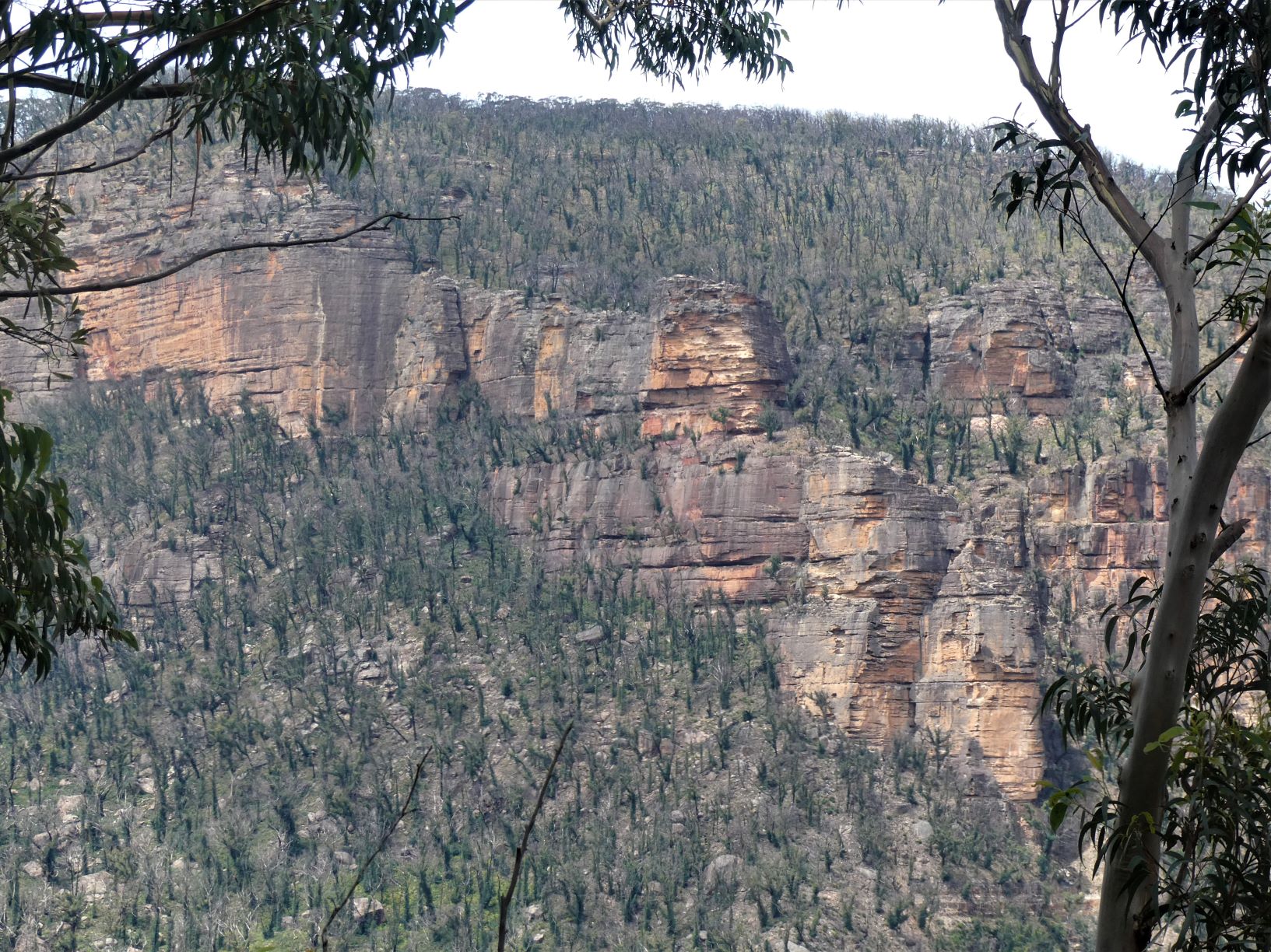 The route down the South side of the valley