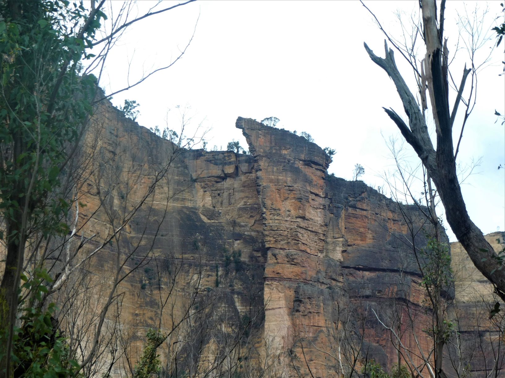 Hanging Rock from below