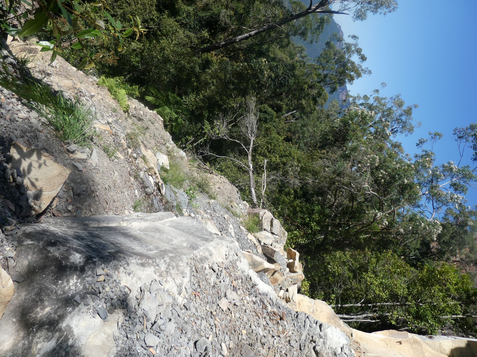 Landslip on Lindemans Pass