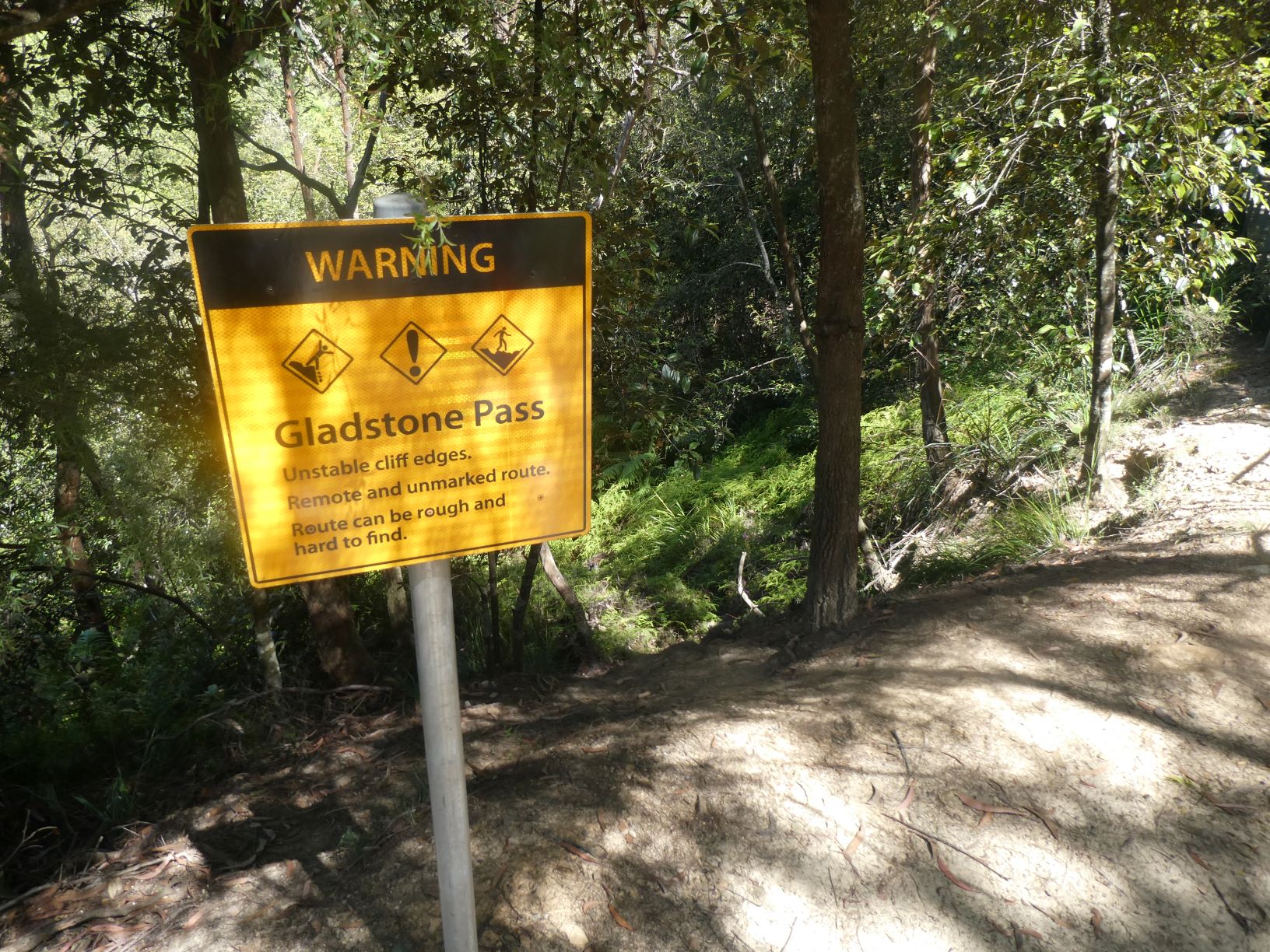 Top of Gladstone Pass