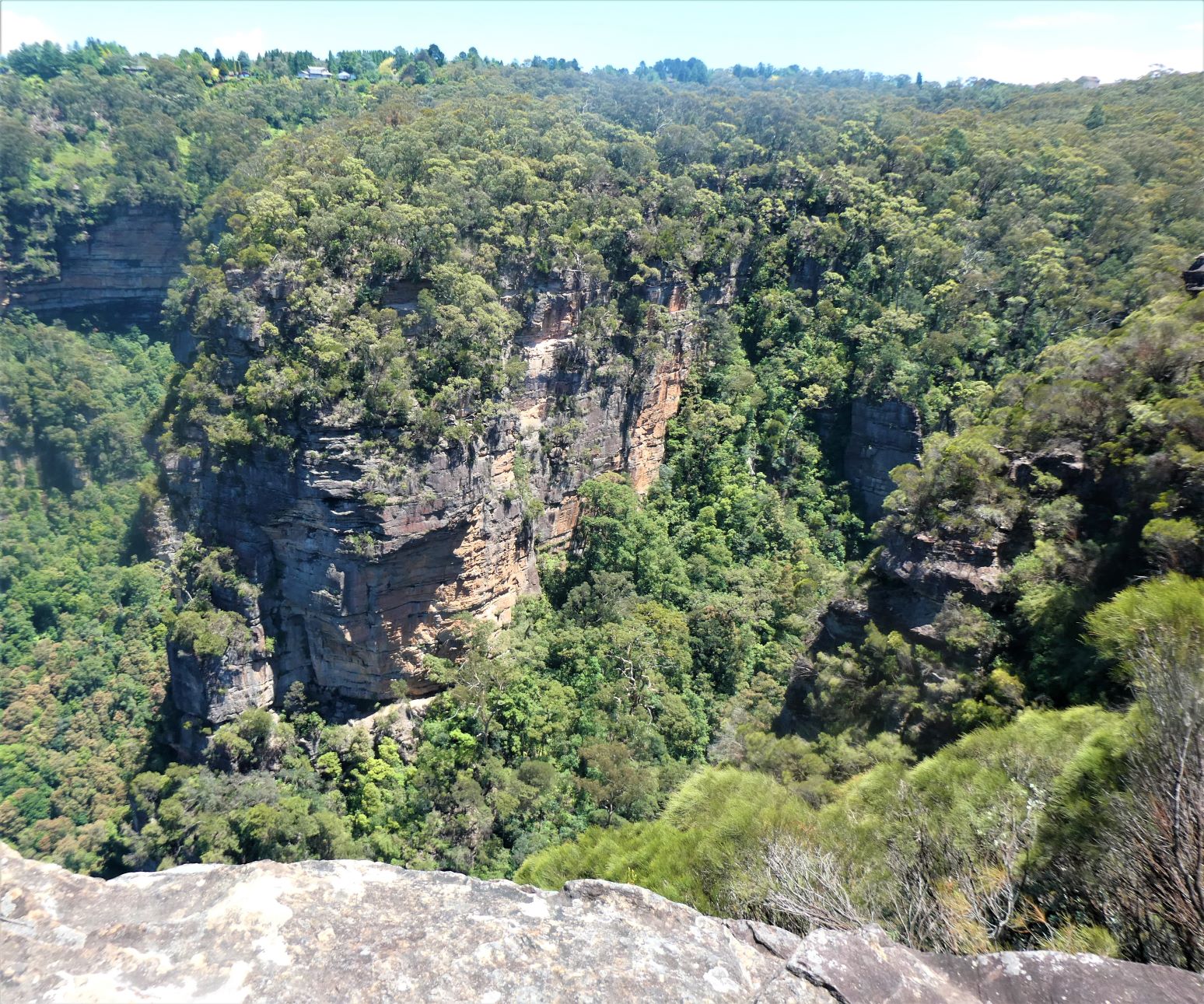 Looking across to Isobel Bowden Ridge and Lawtons Gully