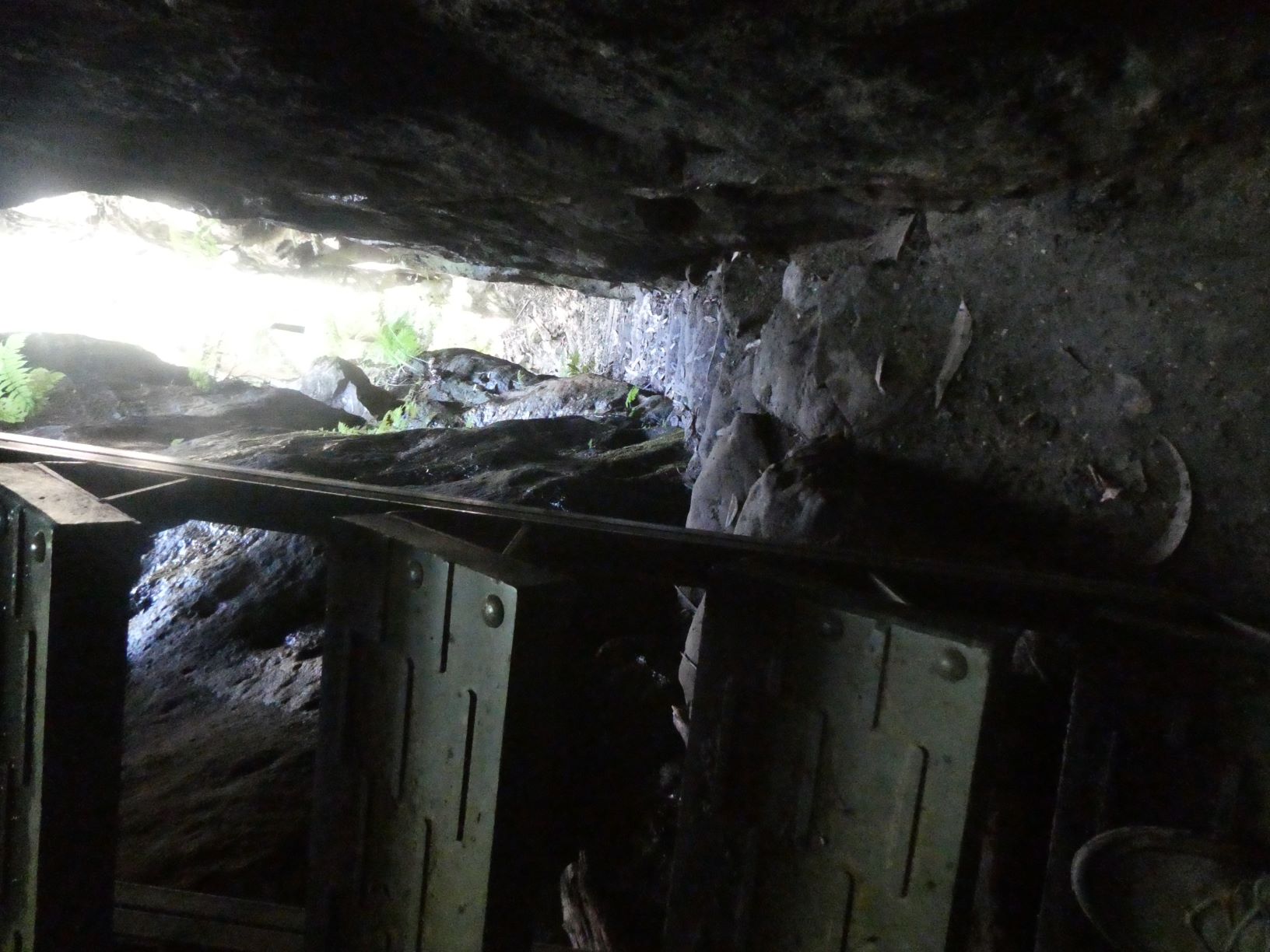 Iconic steps in the slot that defines Roberts Pass