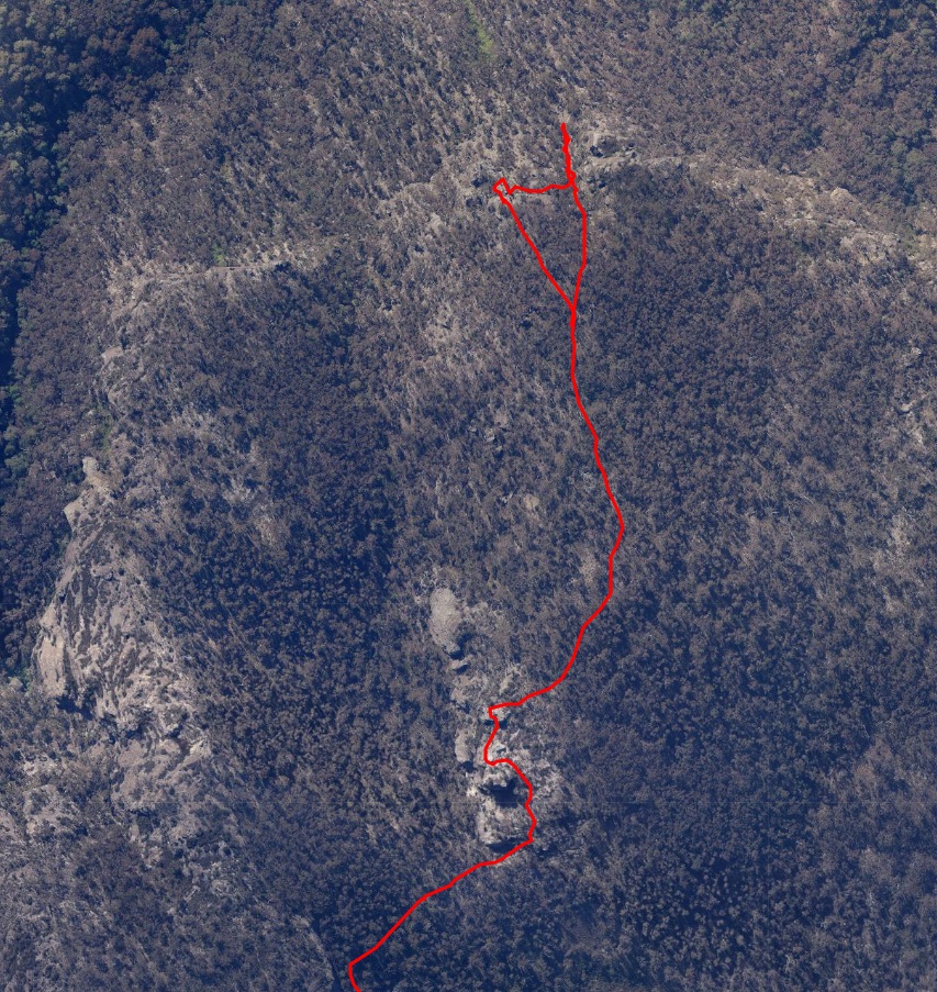 Detailed GPS of Sharps Pass & alternate Pass