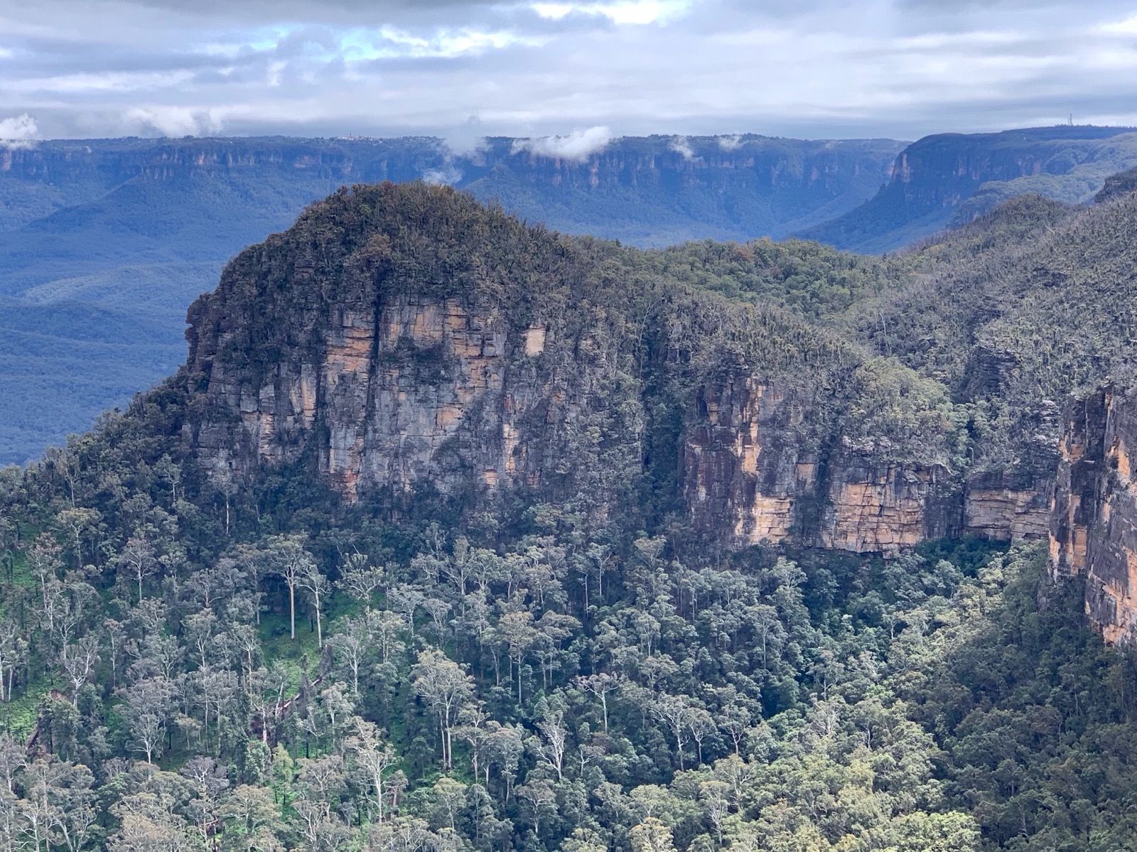Holbeachs Descent as seen from top of Spring Creek Ridge
