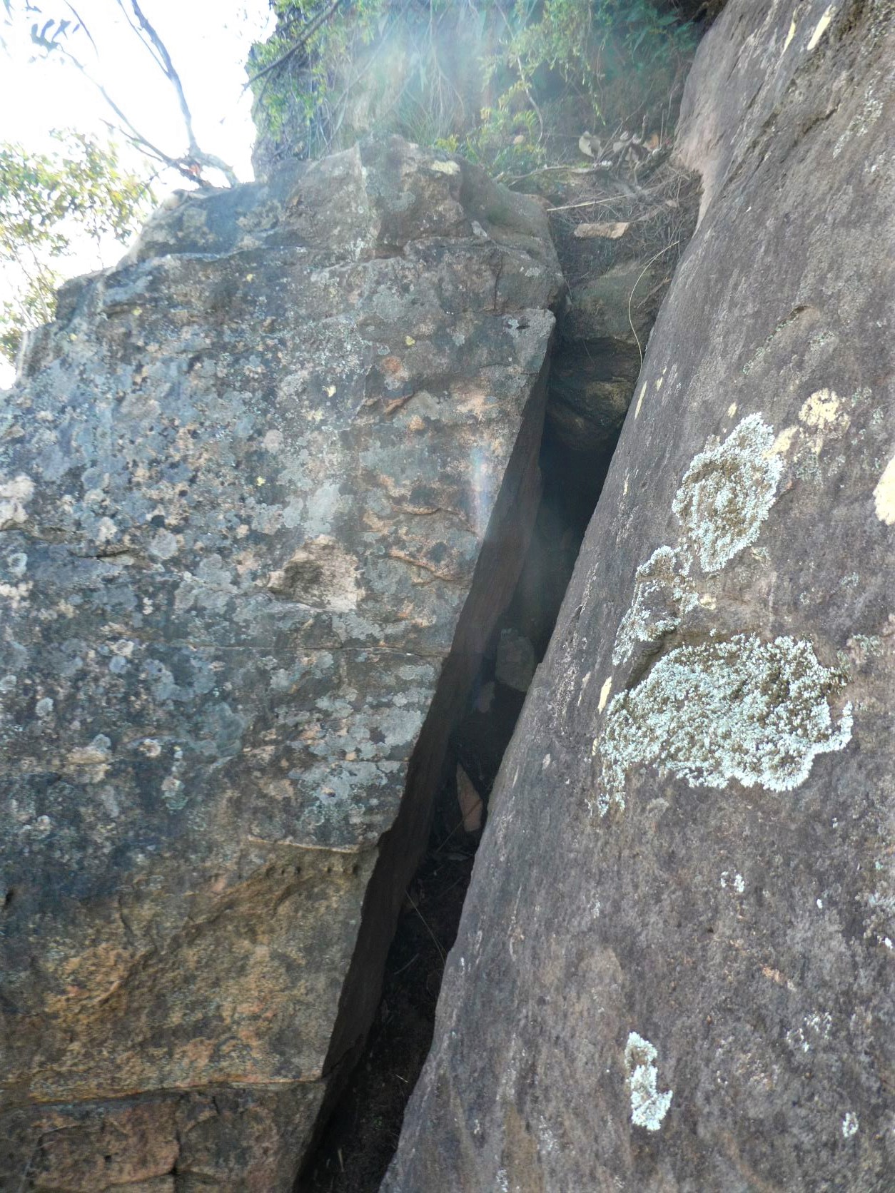 Alternative Black Billy ascent route