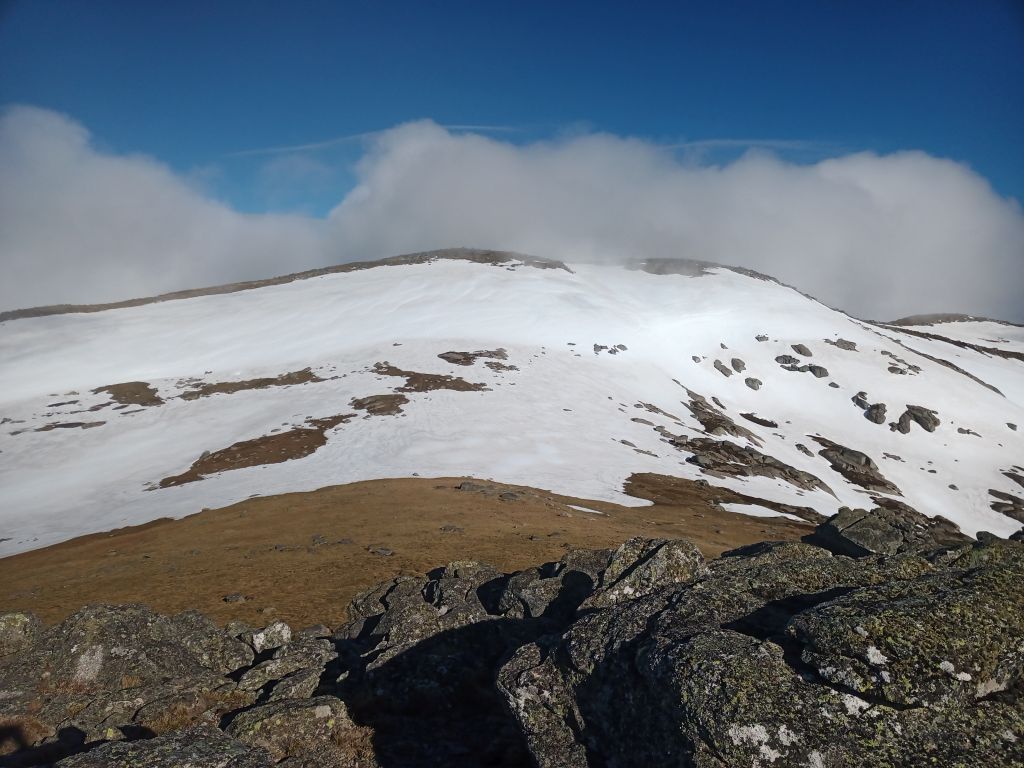 Mt Twynam from Little Twynam
