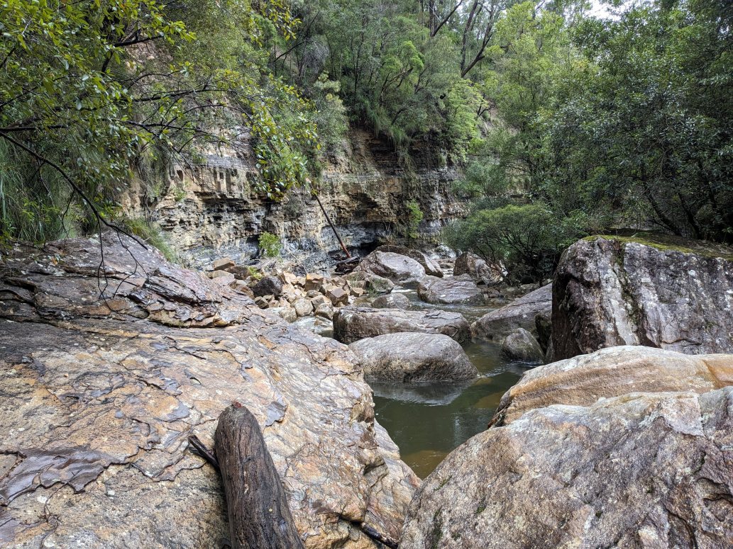 Lunch Spot on Govetts Creek
