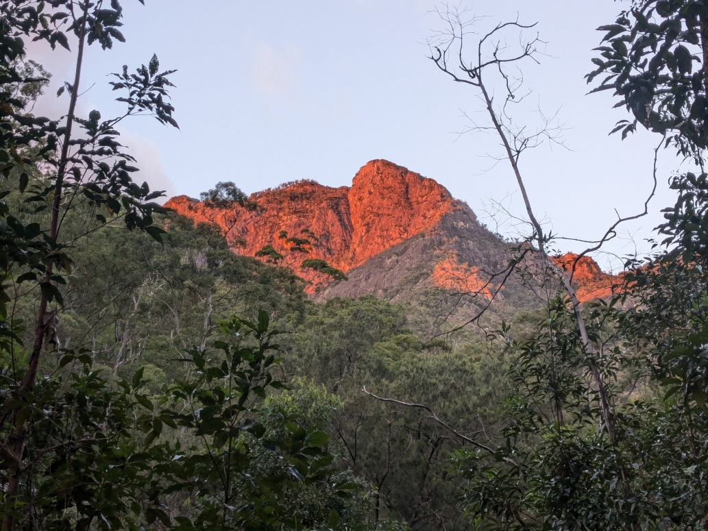 Leaning Peak at sunrise